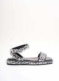 Sandales/nu pieds type de semelle amortissante talon plat jusqu'à 3cm noir LIU JO femme