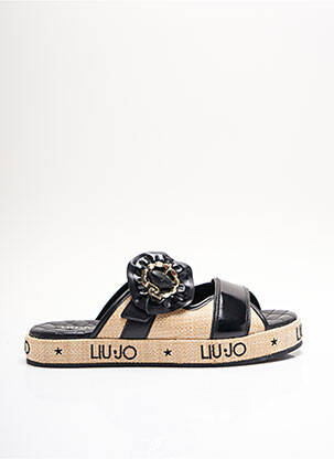 Mules/sabots type de semelle amortissante talon plat jusqu'à 3cm noir LIU JO femme