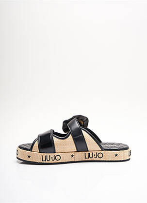 Mules/sabots type de semelle amortissante talon plat jusqu'à 3cm noir LIU JO femme