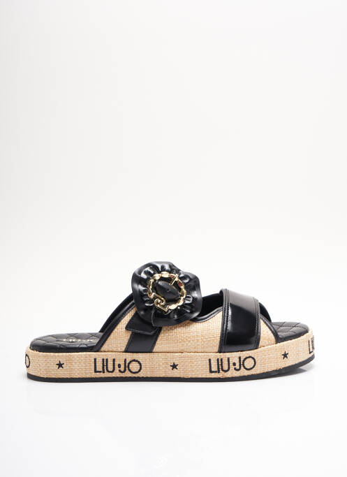Mules/sabots type de semelle amortissante talon plat jusqu'à 3cm noir LIU JO femme
