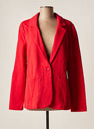 Blazer poches rouge YEST femme