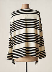 Gilet manches longues noir GUITARE pour femme seconde vue