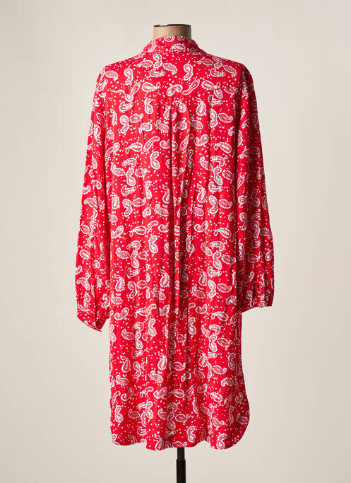 Robe mi-longue rouge YEST pour femme