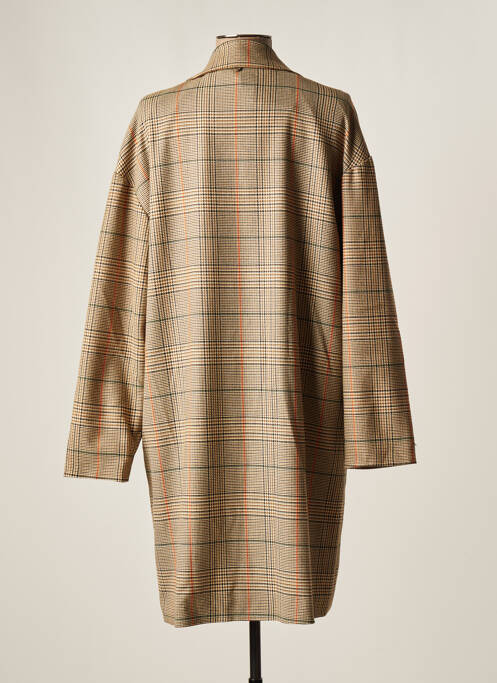 Manteau long beige DANIELA COOL pour femme