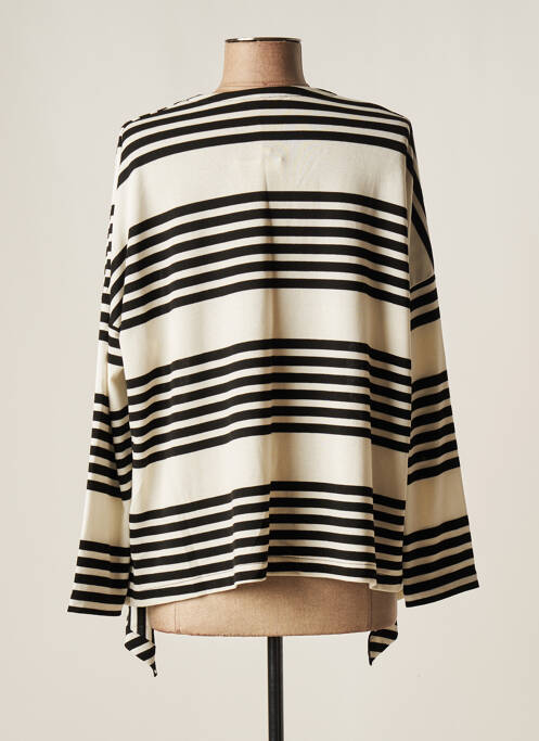 Gilet manches longues noir GUITARE pour femme