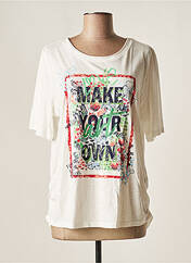 T-shirt blanc CECIL pour femme seconde vue