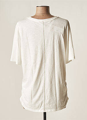 T-shirt coupe droite manches courtes blanc CECIL femme