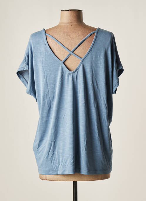 Top bleu YEST pour femme