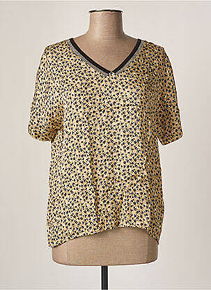 Top manches courtes manches courtes beige GUITARE femme