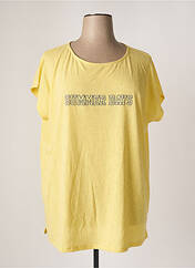 T-shirt jaune YESTA pour femme seconde vue