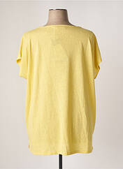 T-shirt jaune YESTA pour femme seconde vue
