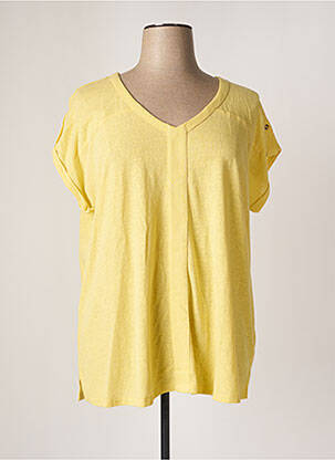 T-shirt jaune YESTA pour femme