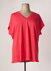 T-shirt rouge YESTA pour femme seconde vue