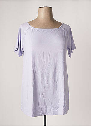 T-shirt violet YESTA pour femme