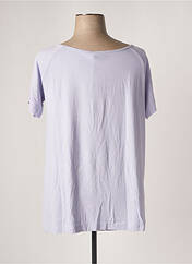 T-shirt violet YESTA pour femme seconde vue