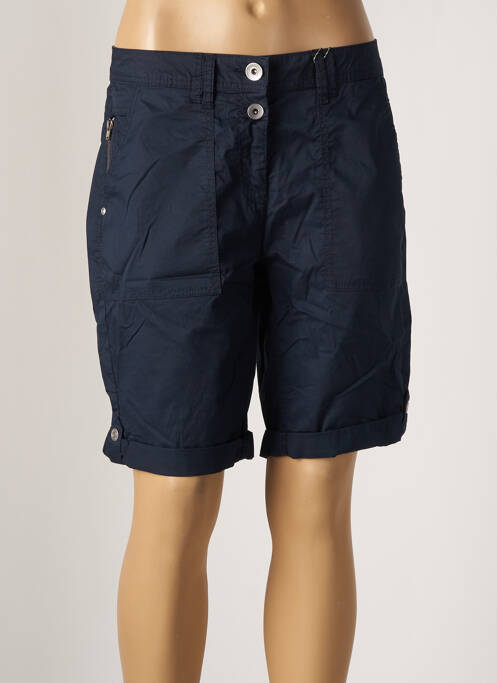 Bermuda bleu CECIL pour femme