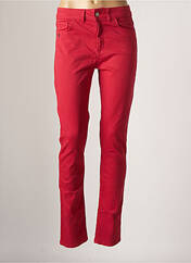 Pantalon slim rouge FRED SABATIER pour femme seconde vue
