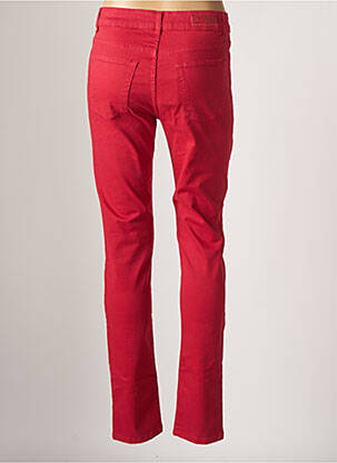Pantalon slim stretch taille normale rouge FRED SABATIER femme