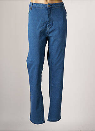 Pantalon slim bleu CARISAL pour femme