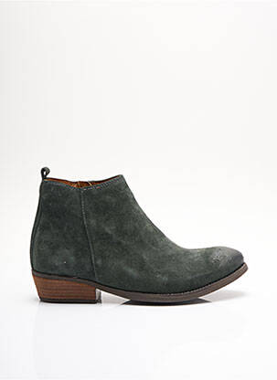 Bottines/Boots vert ALIWELL pour femme