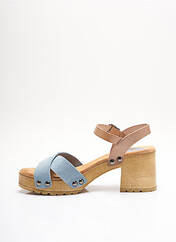 Sandales/Nu pieds bleu PORRONET pour femme seconde vue