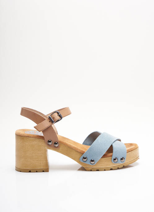 Sandales/Nu pieds bleu PORRONET pour femme