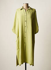 Robe mi-longue vert FRANCK ANNA pour femme seconde vue