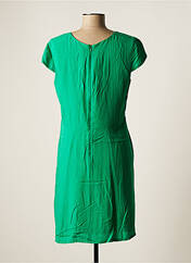 Robe mi-longue vert PAUL BRIAL pour femme seconde vue