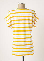 T-shirt jaune ELLE EST OU LA MER pour femme seconde vue