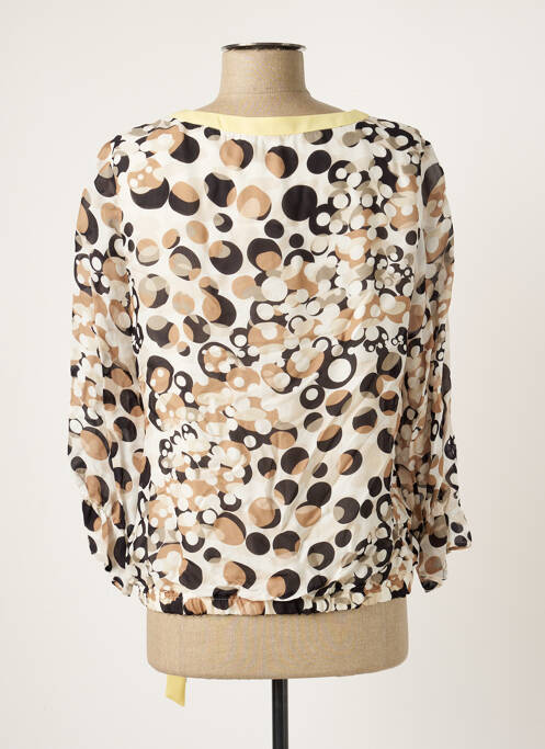 Top beige FRANK WALDER pour femme