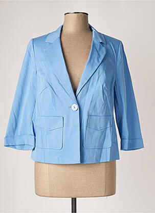 Blazer poches bleu FRANK WALDER femme