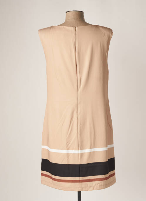 Robe courte beige PAUL BRIAL pour femme