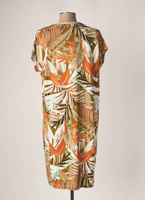 Robe mi-longue vert CONCEPT K pour femme