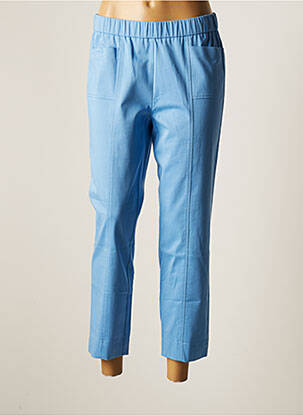 Pantalon 7/8 bleu FRANK WALDER pour femme