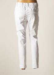 Pantalon slim blanc MELLY & CO pour femme seconde vue