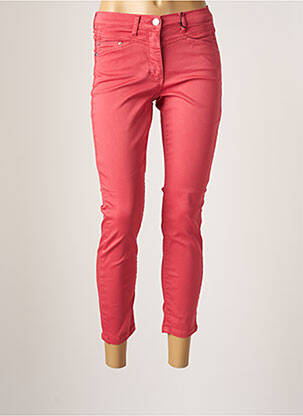 Pantalon 7/8 stretch taille normale rouge BETTY BARCLAY femme