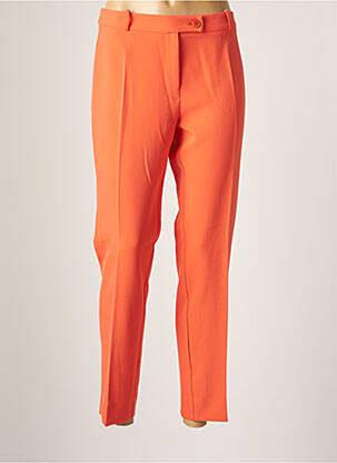 Pantalon 7/8 orange HIPPOCAMPE pour femme