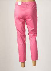 Pantalon 7/8 rose FRANK WALDER pour femme seconde vue