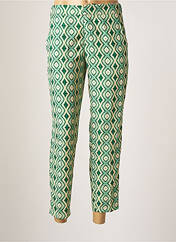 Pantalon 7/8 vert EMA BLUE'S pour femme seconde vue