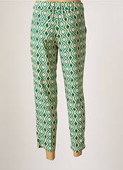 Pantalon 7/8 vert EMA BLUE'S pour femme seconde vue