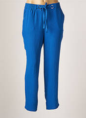 Pantalon droit bleu RENATTO BENE pour femme seconde vue