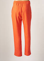 Pantalon droit orange HALOGENE pour femme seconde vue