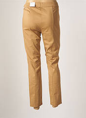 Pantalon slim marron FRANK WALDER pour femme seconde vue