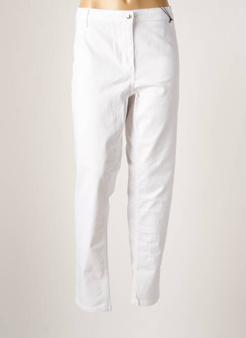 Jeans coupe slim blanc BETTY BARCLAY pour femme