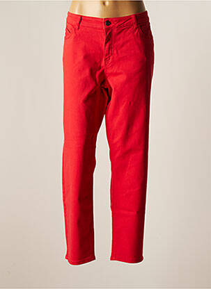 Jeans coupe slim rouge CISO pour femme