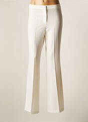 Pantalon flare blanc JOY pour femme seconde vue