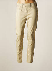 Pantalon slim beige CISO pour femme seconde vue