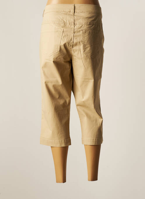 Pantacourt beige JENSEN pour femme
