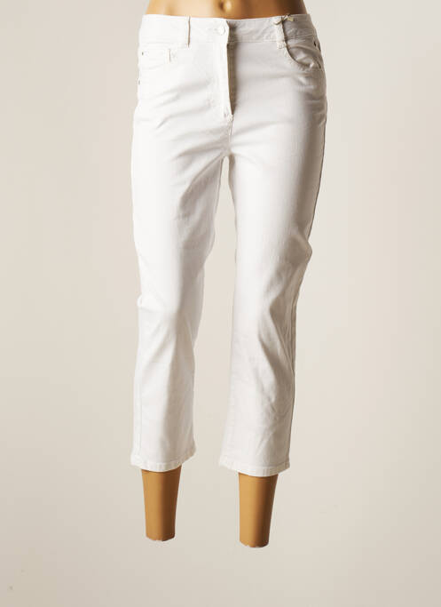 Pantalon 7/8 blanc DIANE LAURY pour femme