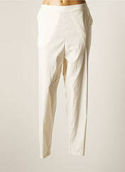Pantalon large beige FRANCK ANNA pour femme seconde vue